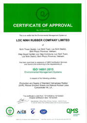chứng nhận ISO 14001.2015 môi trường